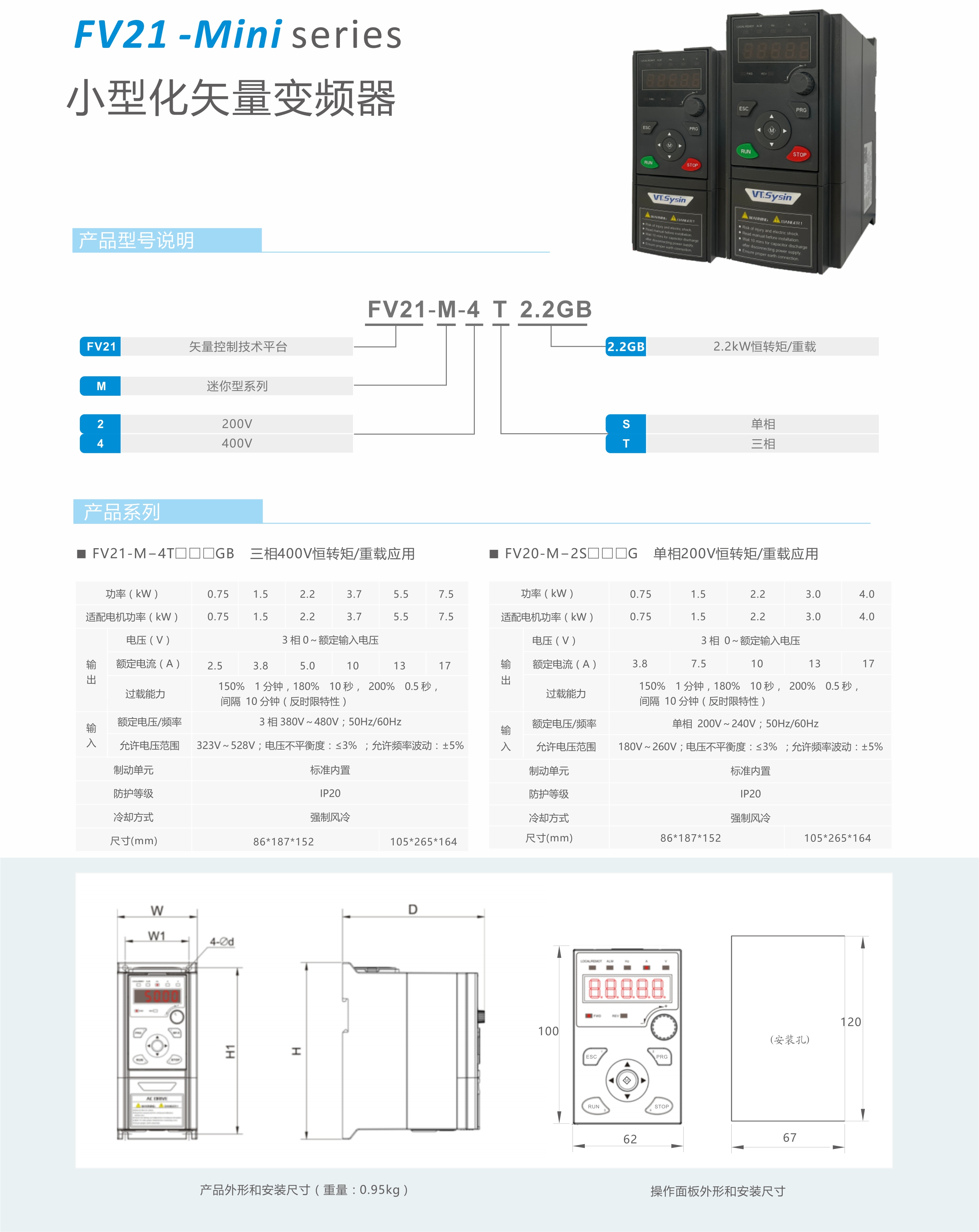 【新品發(fā)布】藍海華騰FV21系列小型化矢量變頻器產品上市! 【新品發(fā)布】藍海華騰FV21系列小型化矢量變頻器產品上市!